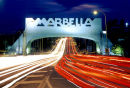 marbella car trails 